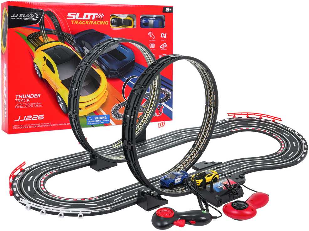 Automobilių lenktynių trasa Track Sport 308 cm