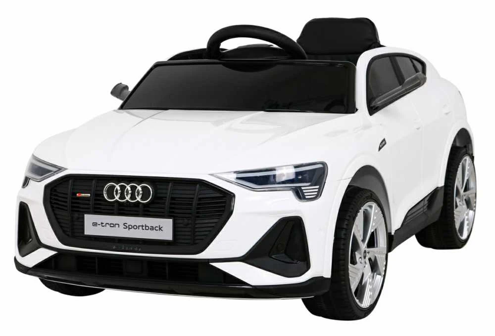 Ramiz Elektromobilis vaikams Audi E- Tron QLS-6688, 4x4, baltas