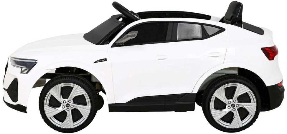 Ramiz Elektromobilis vaikams Audi E- Tron QLS-6688, 4x4, baltas