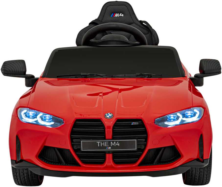 Ramiz Vaikiškas elektromobilis BMW M4 raudonas