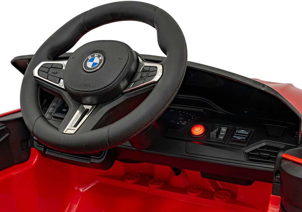 Ramiz Vaikiškas elektromobilis BMW M4 raudonas