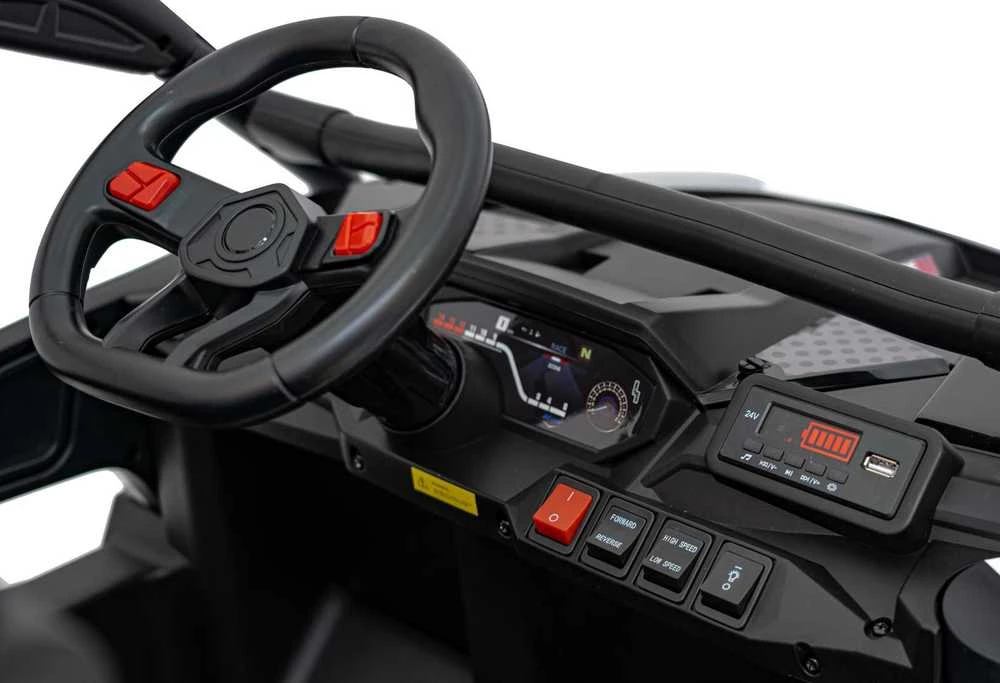 1Life Elektromobilis Buggy 4x4 KCK 24V Baltas