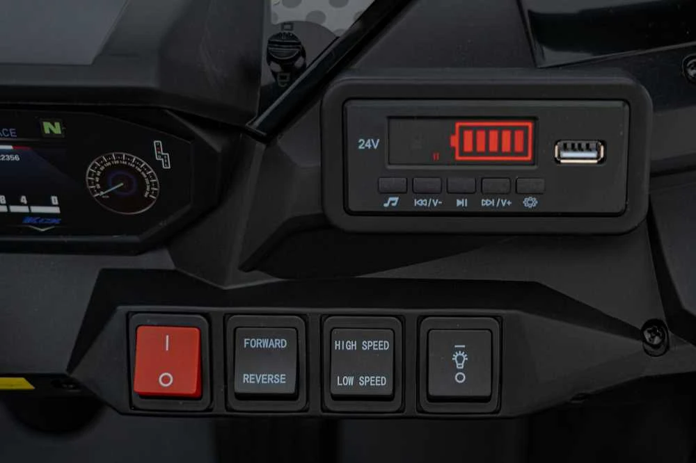 1Life Elektromobilis Buggy 4x4 KCK 24V Žalias