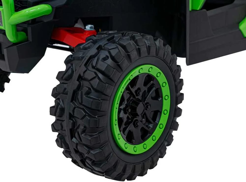 1Life Elektromobilis Buggy 4x4 KCK 24V Žalias