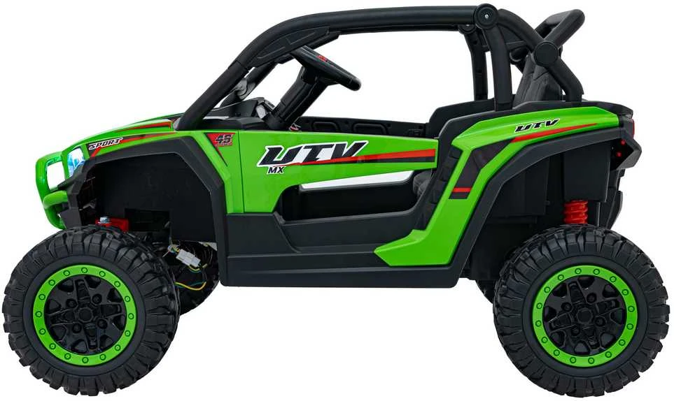 1Life Elektromobilis Buggy 4x4 KCK 24V Žalias