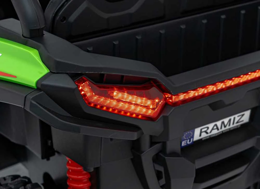 1Life Elektromobilis Buggy 4x4 KCK 24V Žalias