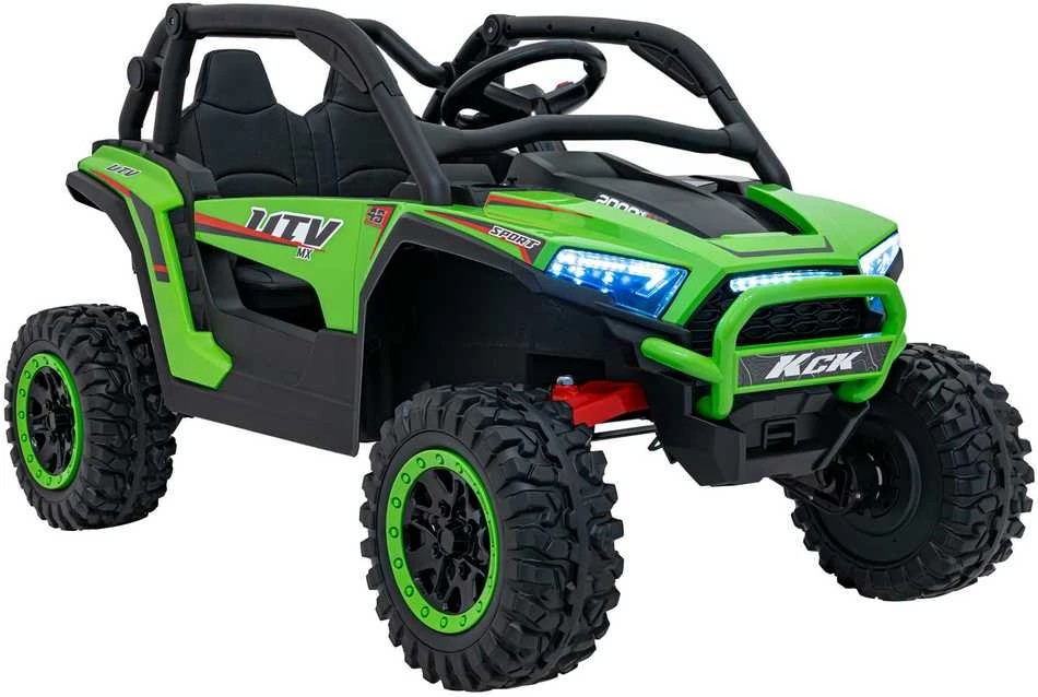 1Life Elektromobilis Buggy 4x4 KCK 24V Žalias