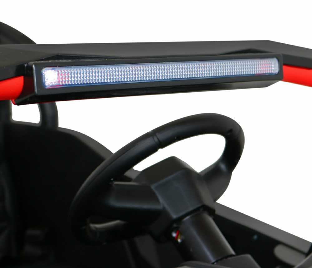 Ramiz Raudon ATV lenktyninis bagis 2 vaikams + 4x4 pavara + nuotolinio valdymo pultas + lėtas užvedimas + MP3 LED