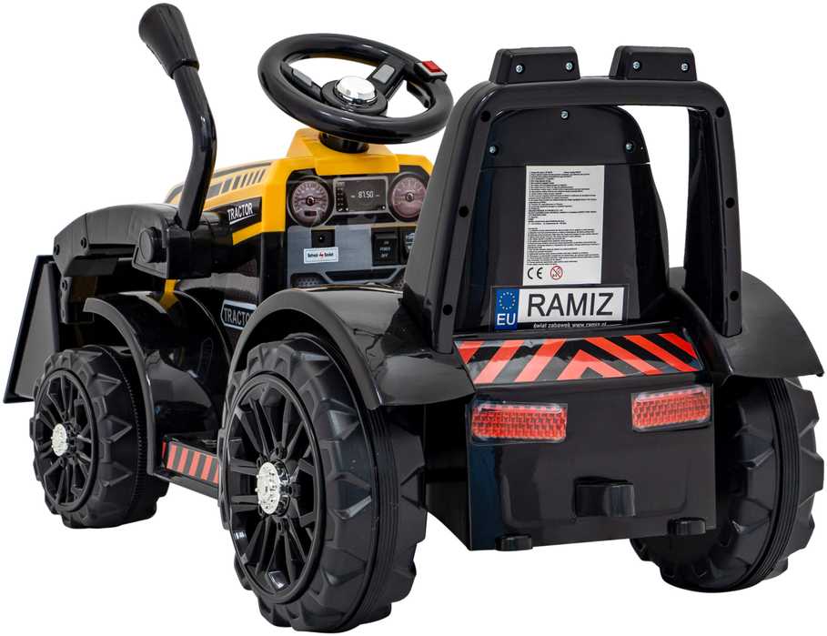 RAMIZ Transporto priemonė Excavator Tractor G320 geltonos spalvos