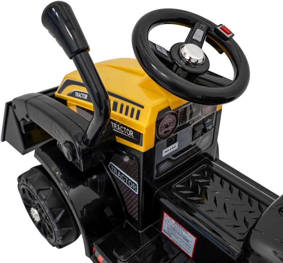 RAMIZ Transporto priemonė Excavator Tractor G320 geltonos spalvos