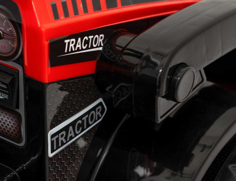 RAMIZ Transporto priemonė Excavator Tractor G320 raudonos spalvos