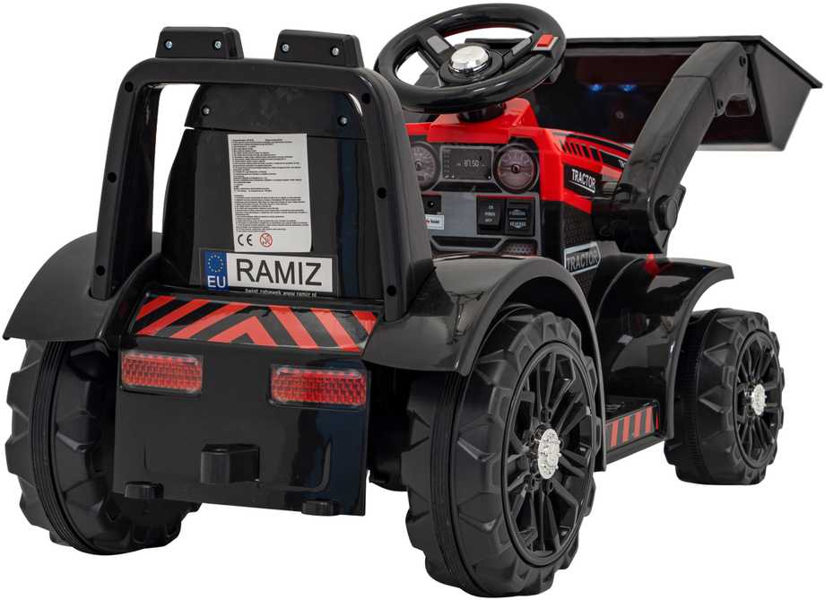 RAMIZ Transporto priemonė Excavator Tractor G320 raudonos spalvos