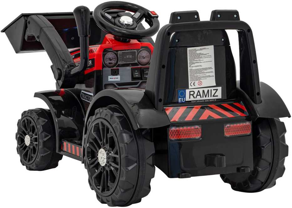 RAMIZ Transporto priemonė Excavator Tractor G320 raudonos spalvos