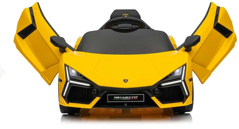 Elektromobilis Lamborghini Revuelto, Geltona
