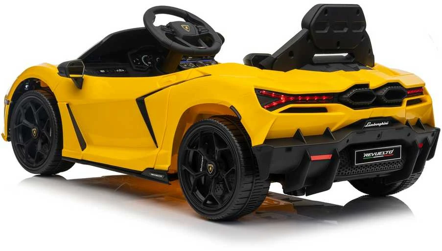 Elektromobilis Lamborghini Revuelto, Geltona