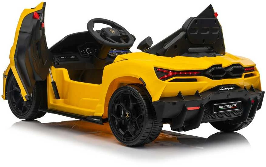 Elektromobilis Lamborghini Revuelto, Geltona