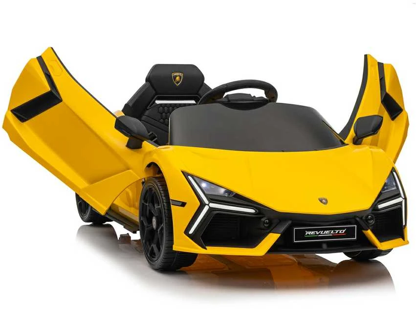 Elektromobilis Lamborghini Revuelto, Geltona