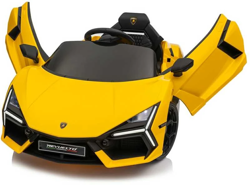 Elektromobilis Lamborghini Revuelto, Geltona