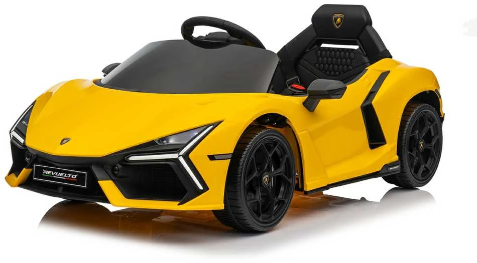 Elektromobilis Lamborghini Revuelto, Geltona