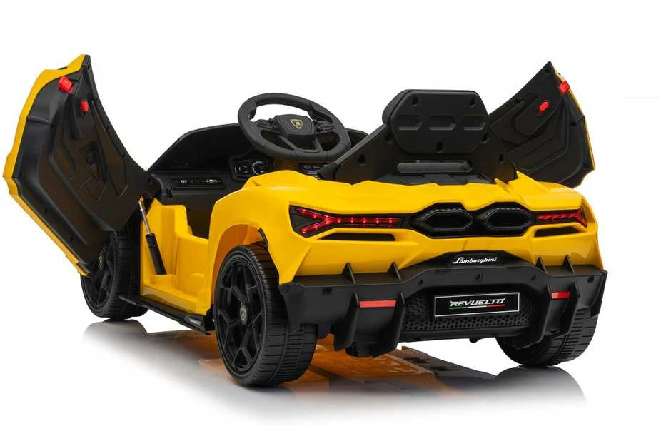 Elektromobilis Lamborghini Revuelto, Geltona