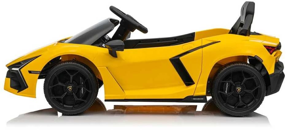 Elektromobilis Lamborghini Revuelto, Geltona
