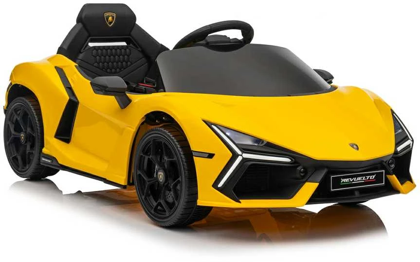 Elektromobilis Lamborghini Revuelto, Geltona