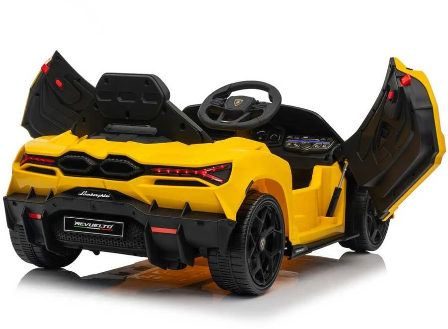 Elektromobilis Lamborghini Revuelto, Geltona