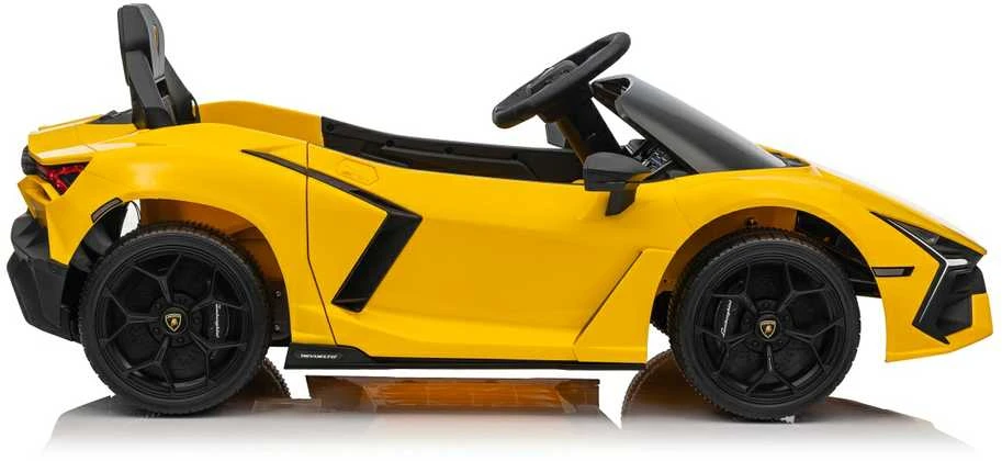 Elektromobilis Lamborghini Revuelto, Geltona
