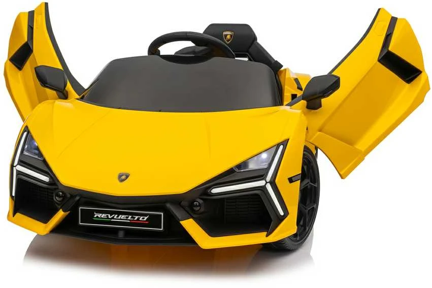 Elektromobilis Lamborghini Revuelto, Geltona