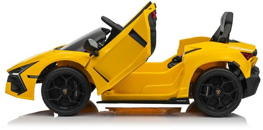 Elektromobilis Lamborghini Revuelto, Geltona