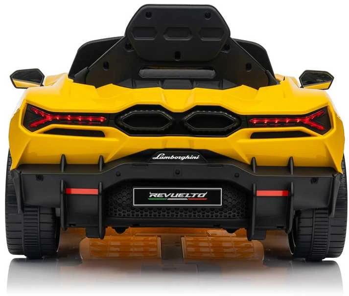 Elektromobilis Lamborghini Revuelto, Geltona