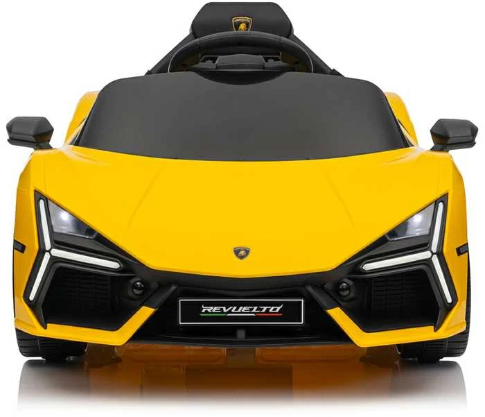 Elektromobilis Lamborghini Revuelto, Geltona