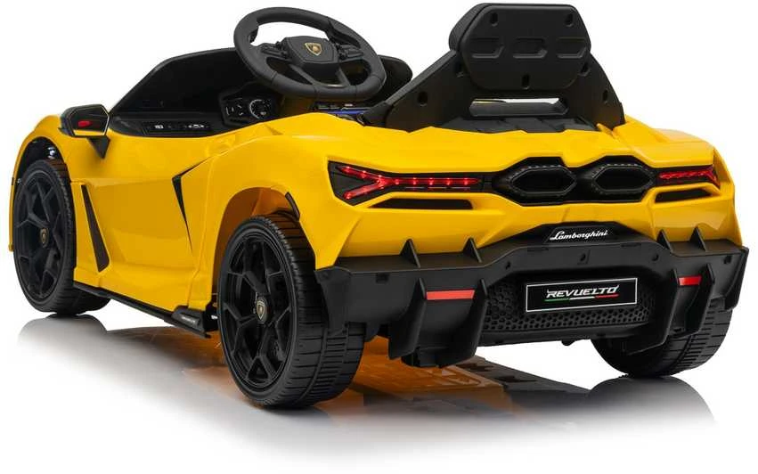 Elektromobilis Lamborghini Revuelto, Geltona