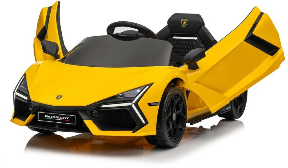 Elektromobilis Lamborghini Revuelto, Geltona