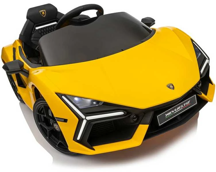 Elektromobilis Lamborghini Revuelto, Geltona