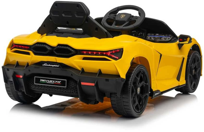 Elektromobilis Lamborghini Revuelto, Geltona