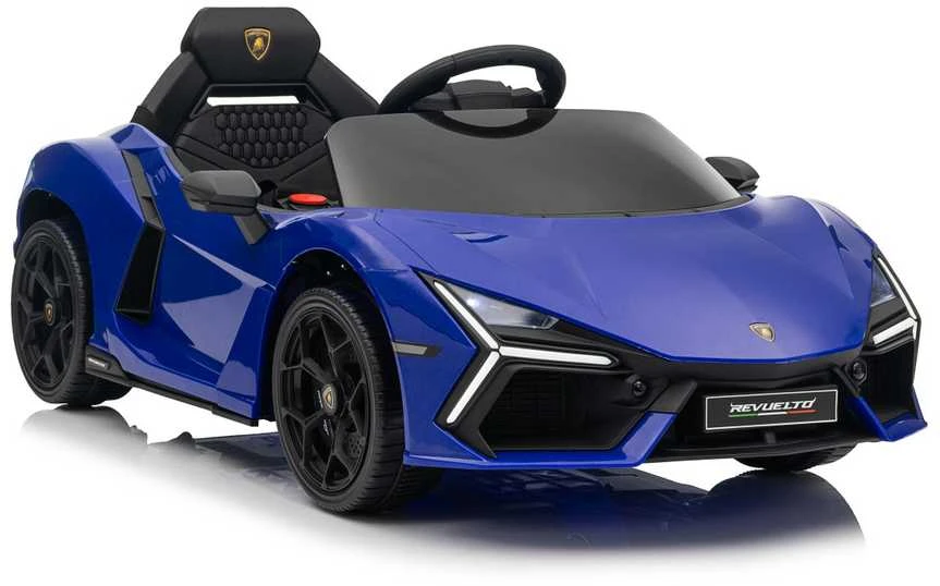 Mėlyna Elektromobilis Lamborghini Revuelto, Mėlyna