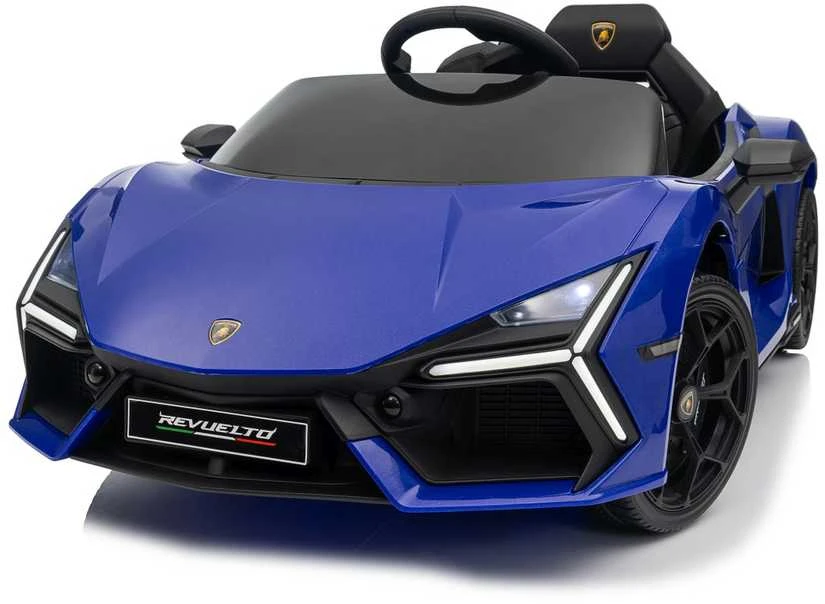 Mėlyna Elektromobilis Lamborghini Revuelto, Mėlyna