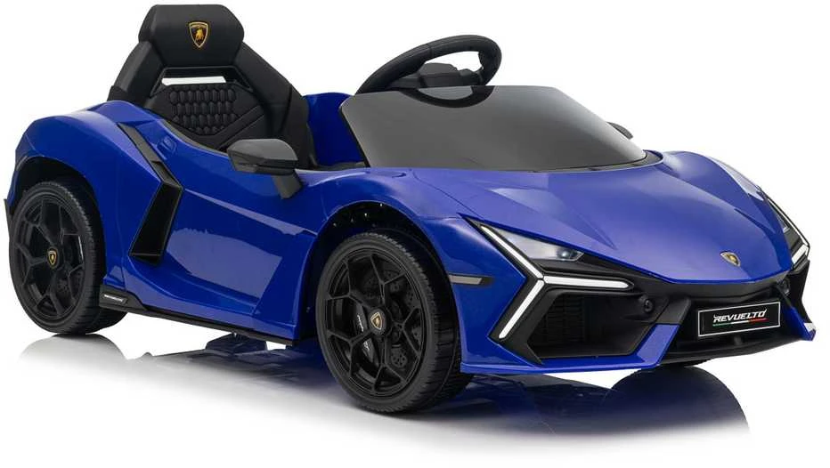 Mėlyna Elektromobilis Lamborghini Revuelto, Mėlyna