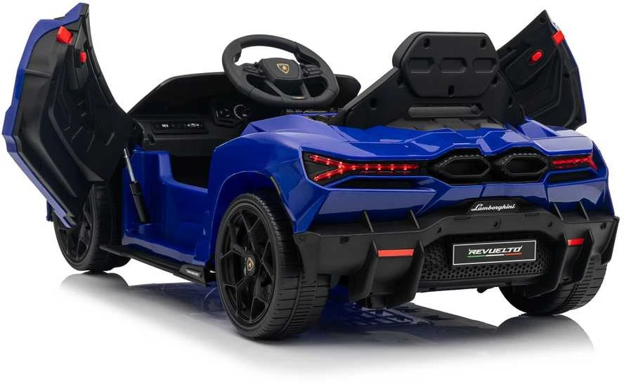 Mėlyna Elektromobilis Lamborghini Revuelto, Mėlyna
