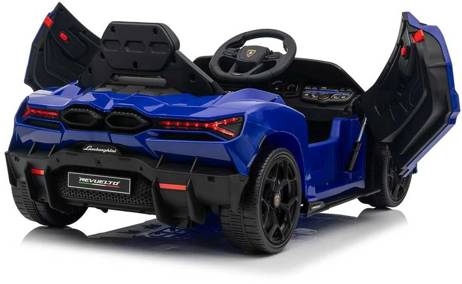 Mėlyna Elektromobilis Lamborghini Revuelto, Mėlyna