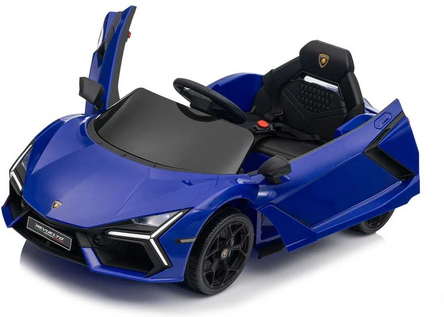 Mėlyna Elektromobilis Lamborghini Revuelto, Mėlyna