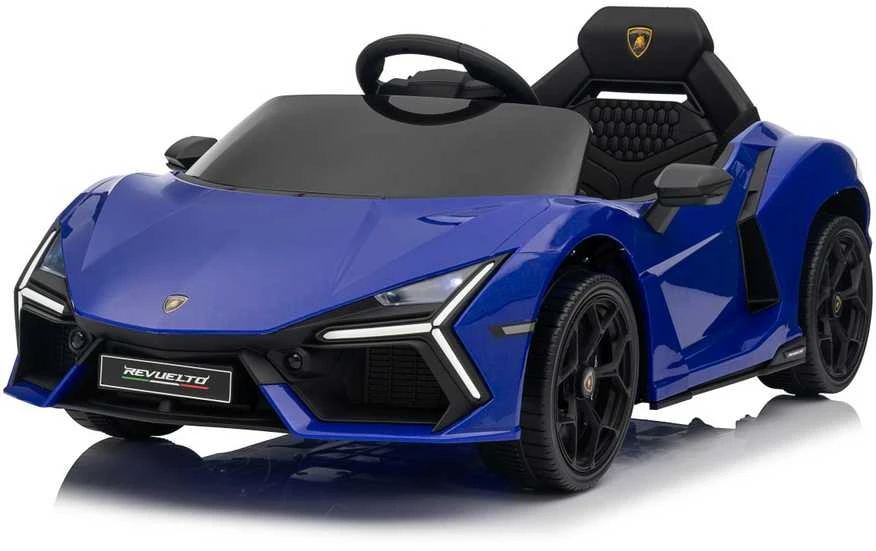 Mėlyna Elektromobilis Lamborghini Revuelto, Mėlyna
