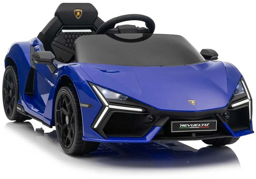 Mėlyna Elektromobilis Lamborghini Revuelto, Mėlyna