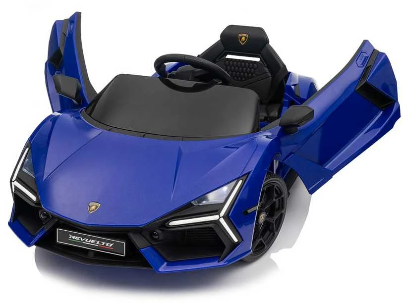 Mėlyna Elektromobilis Lamborghini Revuelto, Mėlyna
