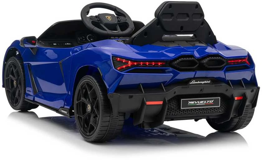 Mėlyna Elektromobilis Lamborghini Revuelto, Mėlyna