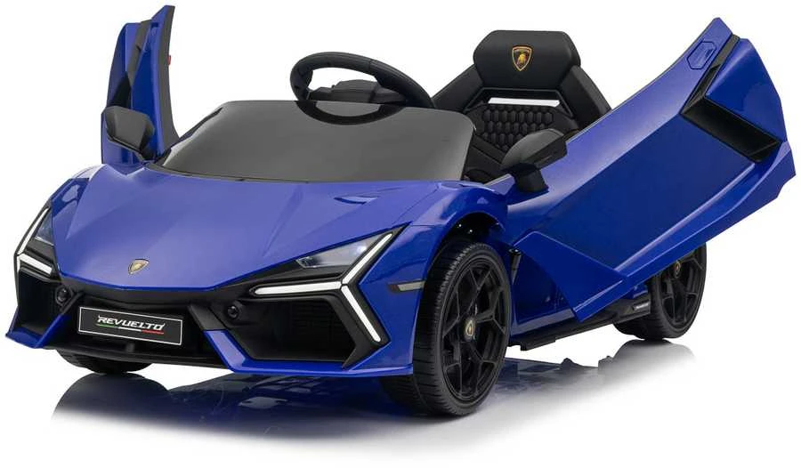 Mėlyna Elektromobilis Lamborghini Revuelto, Mėlyna