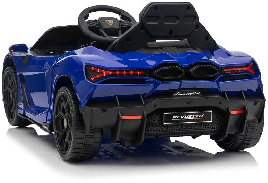 Mėlyna Elektromobilis Lamborghini Revuelto, Mėlyna
