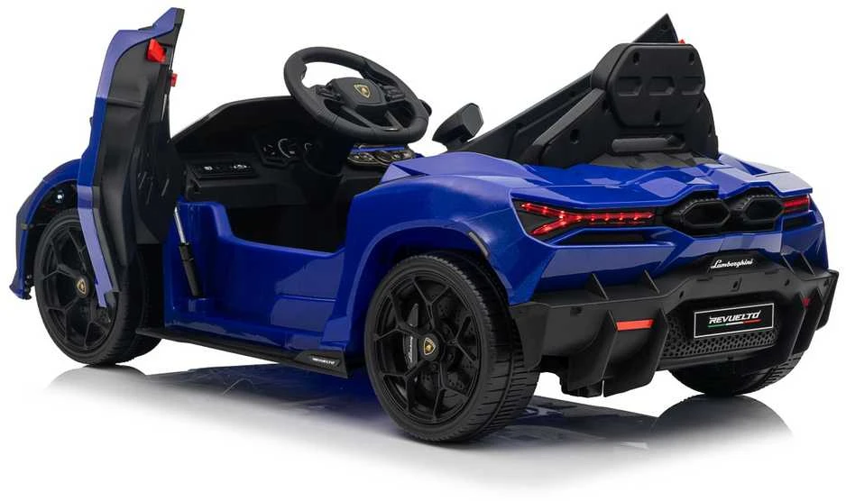 Mėlyna Elektromobilis Lamborghini Revuelto, Mėlyna