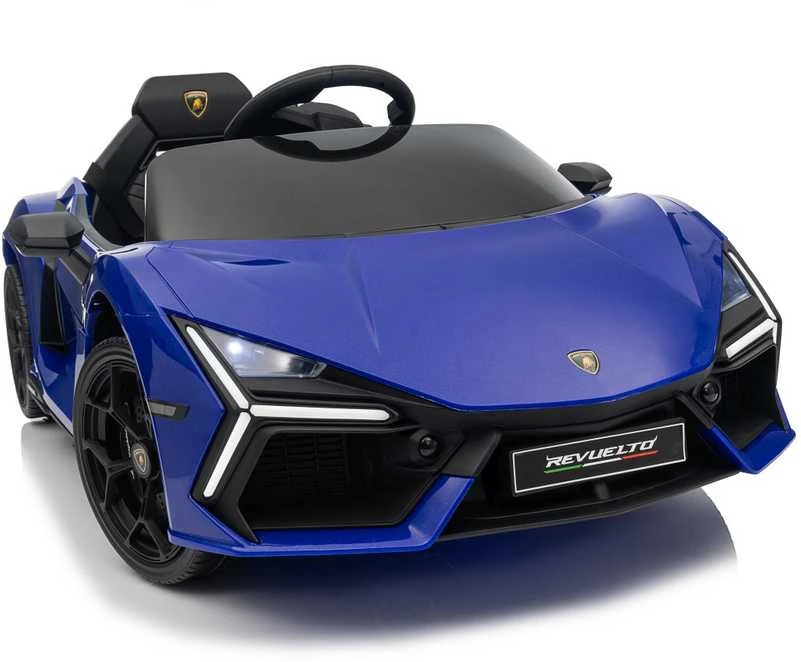 Mėlyna Elektromobilis Lamborghini Revuelto, Mėlyna